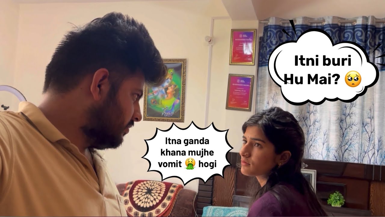 Jealousy prank on wife || ￼vo ladki zda sunder h tumse ||Shivam and Babita 