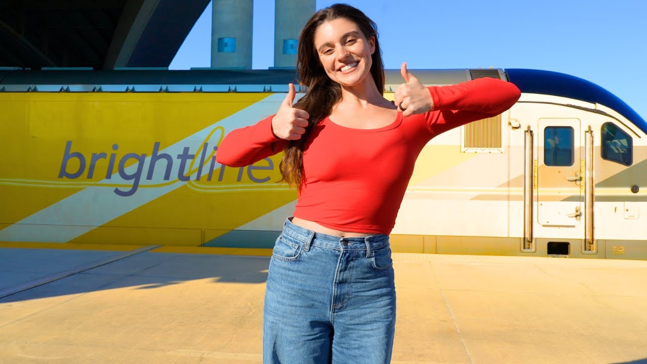 Я опоздала на свой поезд! Ее первая поездка на Brightline — 286 долларов за поездку в вагоне прем...