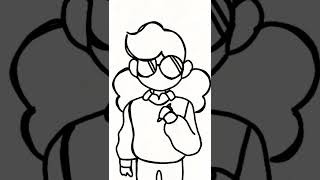 Cutely hands you a pen // Flipaclip Animation