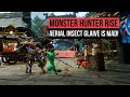 Monster Hunter Rise | Aerial Insect Glaive IS NUTS! Charge Modifiers & Diving Wyvern Explained