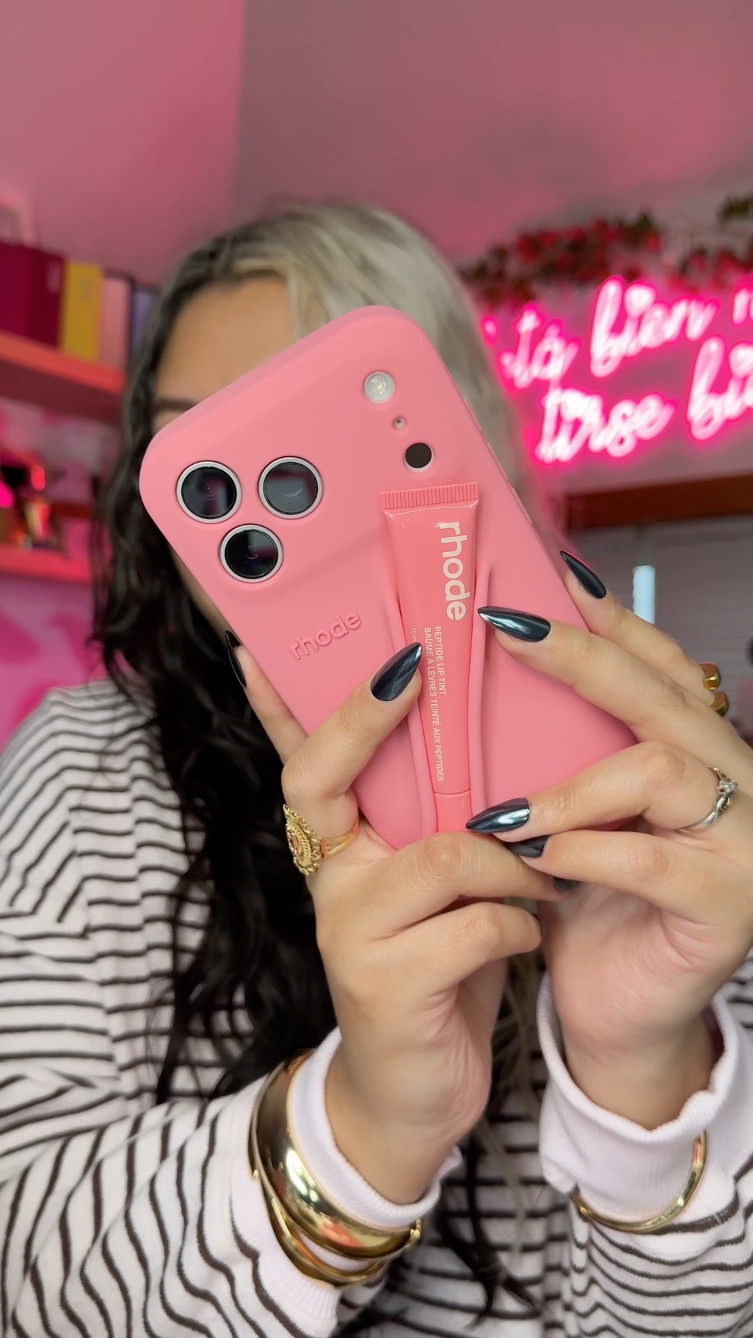NEW RHODE LIP CASE in Sweet Pea 📱🌷 #shorts #youtubeshorts - YouTube