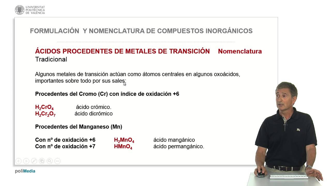 3.3. Oxoácidos más comunes | 48/101 | UPV