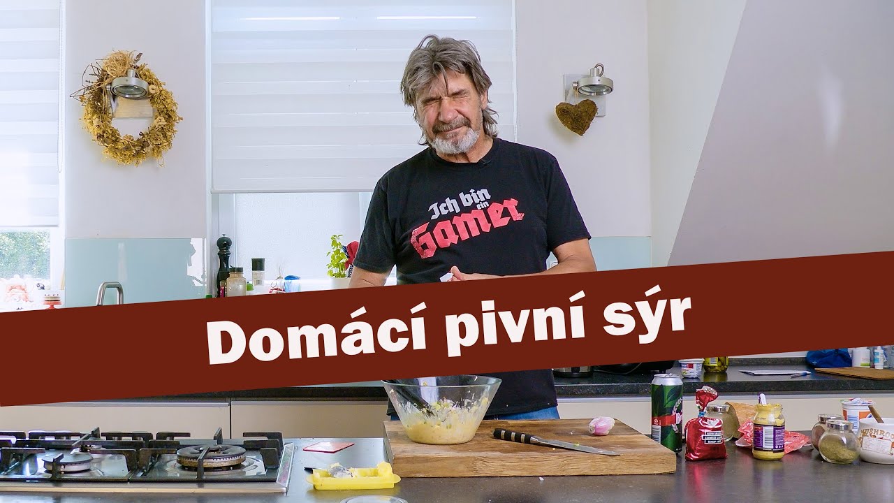 Babicova luxusní sýrová pomazánka s pivem