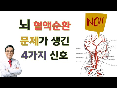 뇌로 가는 혈액 순환에 문제가 생기고 있는 4가지 신호 bad sign of poor brain circulation