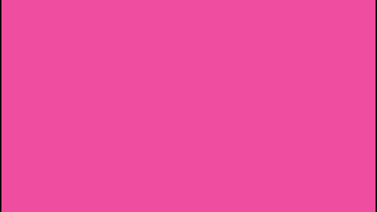 a pink screen for 6 hours
