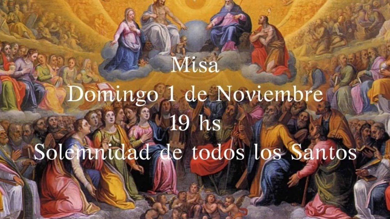 Misa, domingo 1 de Noviembre 2020 - YouTube