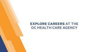 OC Health Care Agency - Career video 1