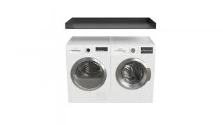 OfficeSimpli Washer Dryer Countertop Assembly Video