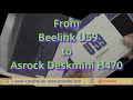 A small pc using the Asrock Deskmini H470