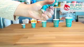 8 Oz - Surapack Paper Cup Leakage Test! 8 Oz - Surapack Paper Cup Leakage Test!