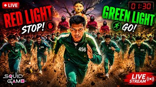 🔴 LIVE | Red Light Green Light 🚦 Squid Game Challenge 🌍