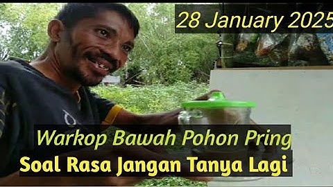 Buka Pagi Hari Tutup Tidak ada Batas Nya Warkop Terbaru di Desa...