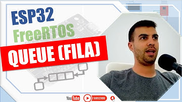Queue Fila para Comunicação entre Tasks ESP32 PlatformIO