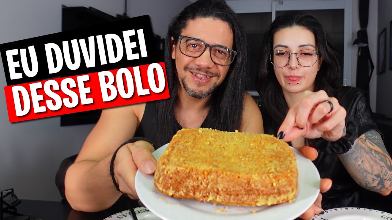 BOLO DE FUBA FÁCIL E GATO VACINADO