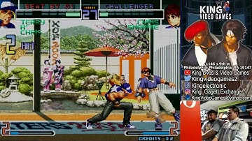 KOF 2002 NEO GEO ARCADE MVS THE KING OF FIGHTERS 2002 KING VIDEO GAMES