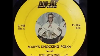 WISCONSIN POLKA: Alvin Styczynski / Mary's Knocking Polka / Don-Joe 908 / 1960s WISCONSIN POLKA: Alvin Styczynski / Mary's Knocking Polka / Don-Joe 908 / 1960s