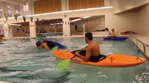 Tips on eskimo-rolling