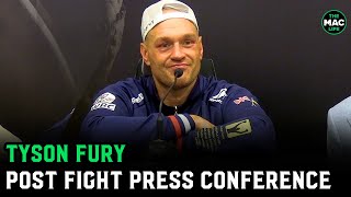 Tyson Fury: “I thought I won, but I can't cry about it!” | Post Fight Press Conference