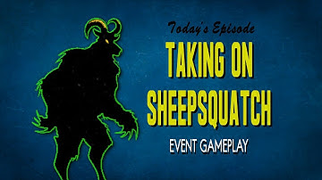 TAKING ON SHEEPSQUATCH! | Imposter Event Gameplay | Fallout 76 |