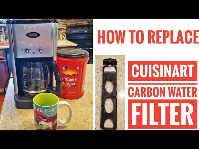 REPLACE WATER FILTER Cuisinart DCC-1200 