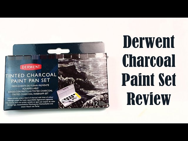 Derwent Tinted Charcoal Paint Pan Set