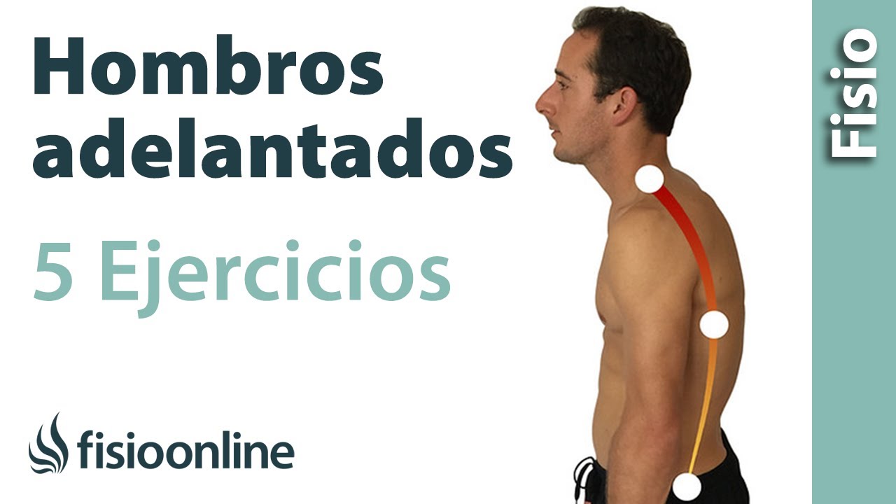 5 EJERCICIOS para MEJORAR los HOMBROS ADELANTADOS 🙆🏼‍♂️