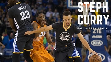 Steph Curry Ball Screen Reads! Attacking Drop Coverage!