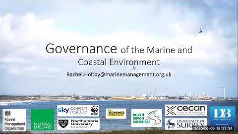 Marine and Coastal Governance