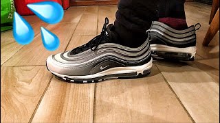 Nike Air Max 97 Cool Grey Black Patent Unboxing and On-Foot Review - YouTube