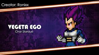 Mugen char Vegeta Ultra Ego | Char Stardust by Ronixx