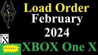 Skyrim - Load Order - XBOX One X: February 2024
