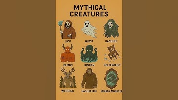 Rare Mythical Creatures Hidden in Our World. #shortsfeed #ytshorts #scary #mythical