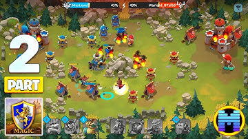 🆕 Wild Wars RTS Mobile Game Apk Gameplay Ep.2 iOS Android | Max Level Studio