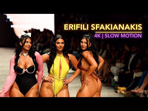 Erifili Sfakianakis Slow Motion 4K || Miami Swim Week 2023 || Art Hearts Fashion