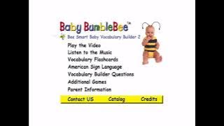 Opening to Bee Smart Baby: Vocabulary Builder 2 (2002) DVD (Philippines)