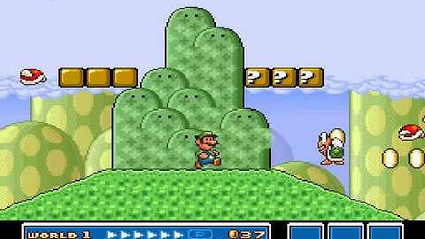 SMB3 for Super Mario All-Stars Custom Level #388 - Parabeetle Plains