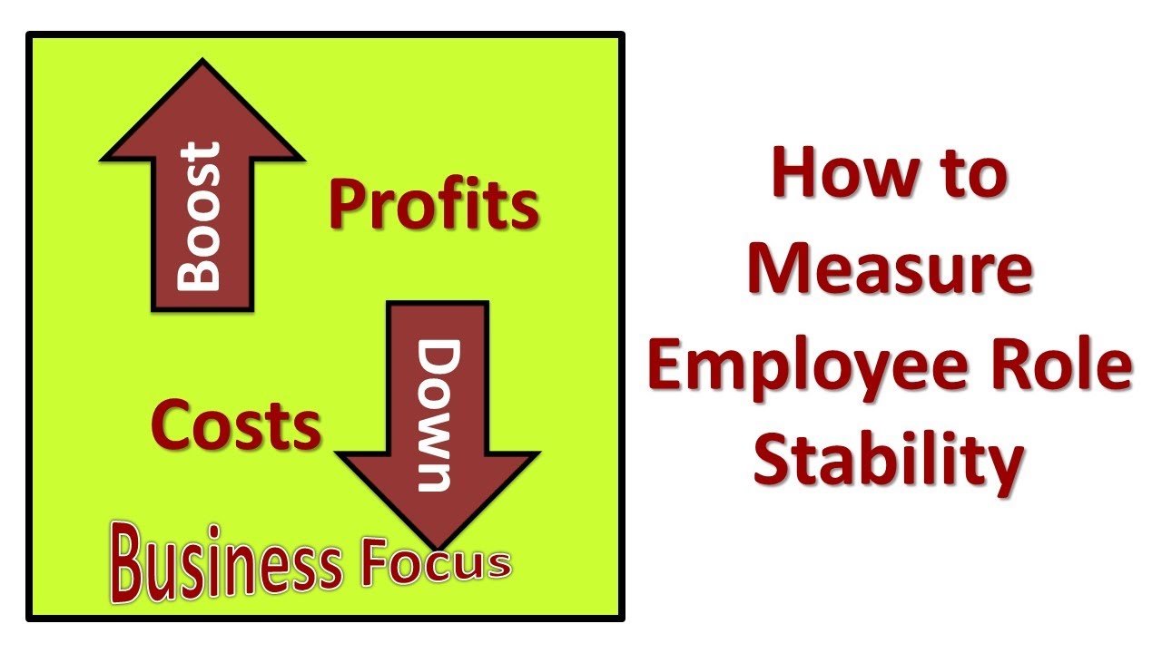 How to Measure Employee Role Stability YouTube