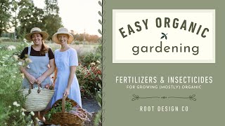 Easy Organic Gardening  ||  FERTILIZERS + INSECTICIDES  ||  making garden calcium with eggshells