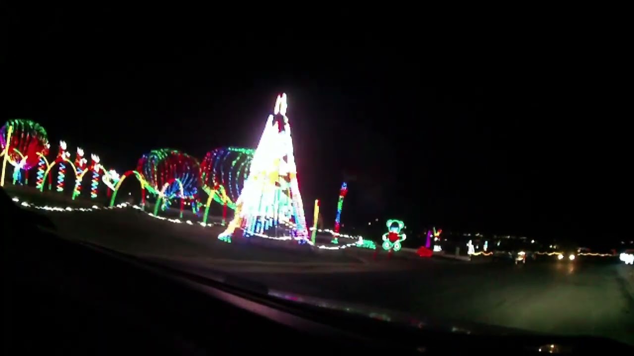 Christmas Lights in Kingman Az  12 12 2025