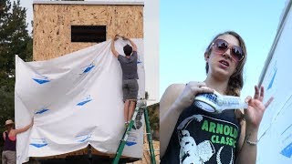 DIY Tiny House wrapping