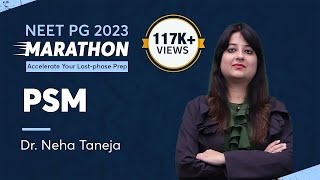 NEET PG Revision Marathon, PSM by Dr. Neha Taneja | PrepLadder NEET PG