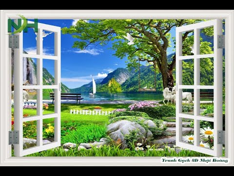 Video Mẫu tranh gạch 5D cửa sổ mới nhất 2020 P.1 - tranh cửa... - youtube