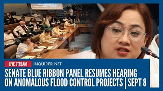 LIVE: Senate blue ribbon panel resumes hearing on anomalous flood control projects | Sept 8