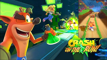 CRASH BANDICOOT: ON THE RUN! GAMEPLAY (ANDROID/IOS)