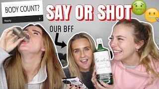 SAY IT OR SHOT IT - JUICY EDITION | Syd and Ell