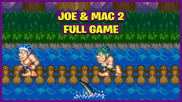 Joe & Mac 2: Lost in the Tropics (SNES) — [2 Players]