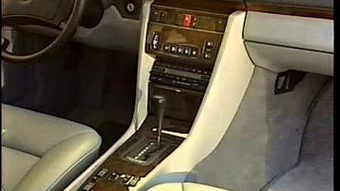 Mercedes Benz 1990 Sales Training Model Lineup Overview