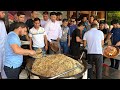 Extraordinarily delicious Uzbek Wedding  Pilaf | Popular street food | Pure Life