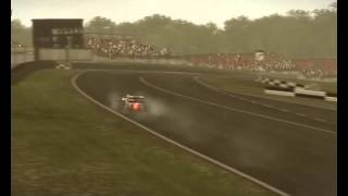F1 2013 Classic - Huge Crash in Brands Hatch Circuit