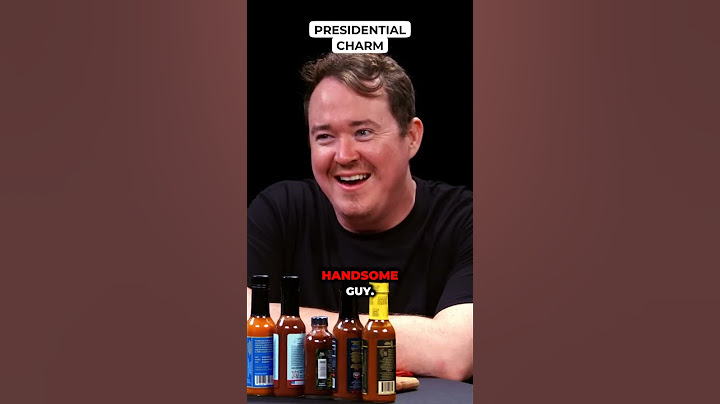 Presidential Charm Shane Gillis Pounds Milk While Eating Spicy Wings | Hot Ones – Spicy Food Frenzy